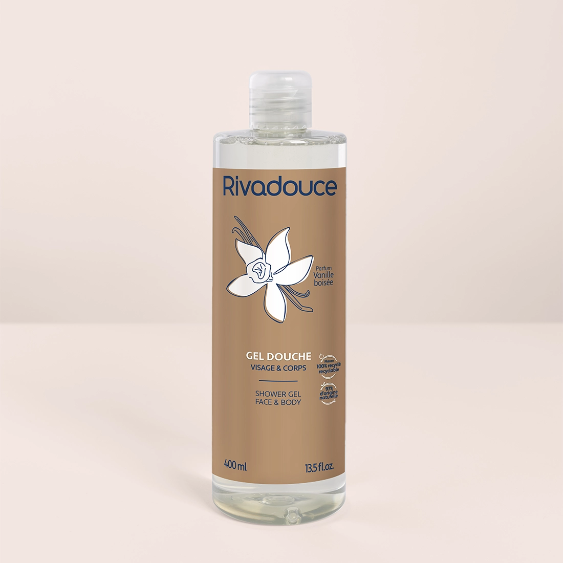 Gel douche Vanille boisée 400ml